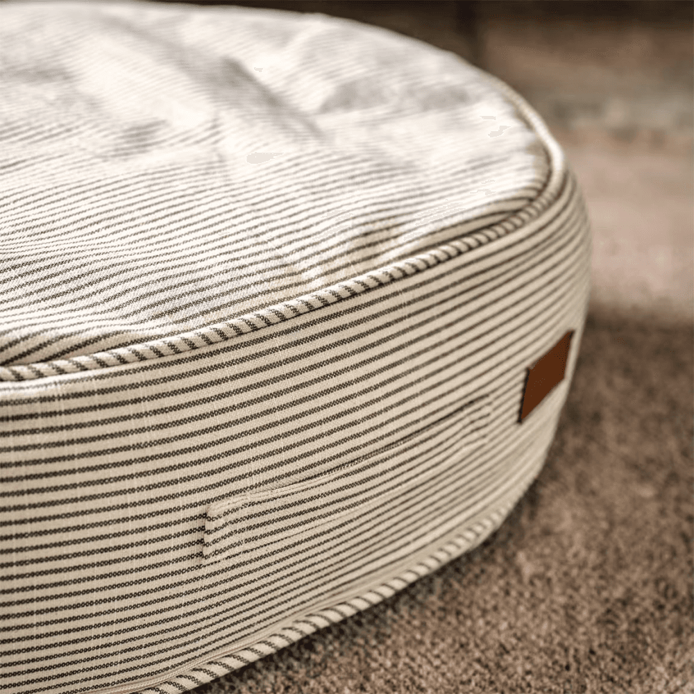 Oaklands Stripe Pet Cushion Oval