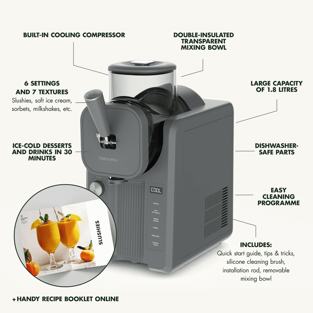 Frost Ice Cream & Slushi Maker, Anthracite