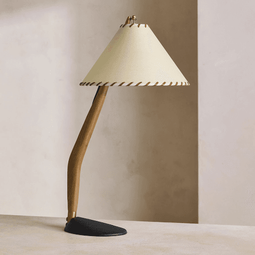 Image showing the Wren Wren Table Lamp, UK, Oak product.