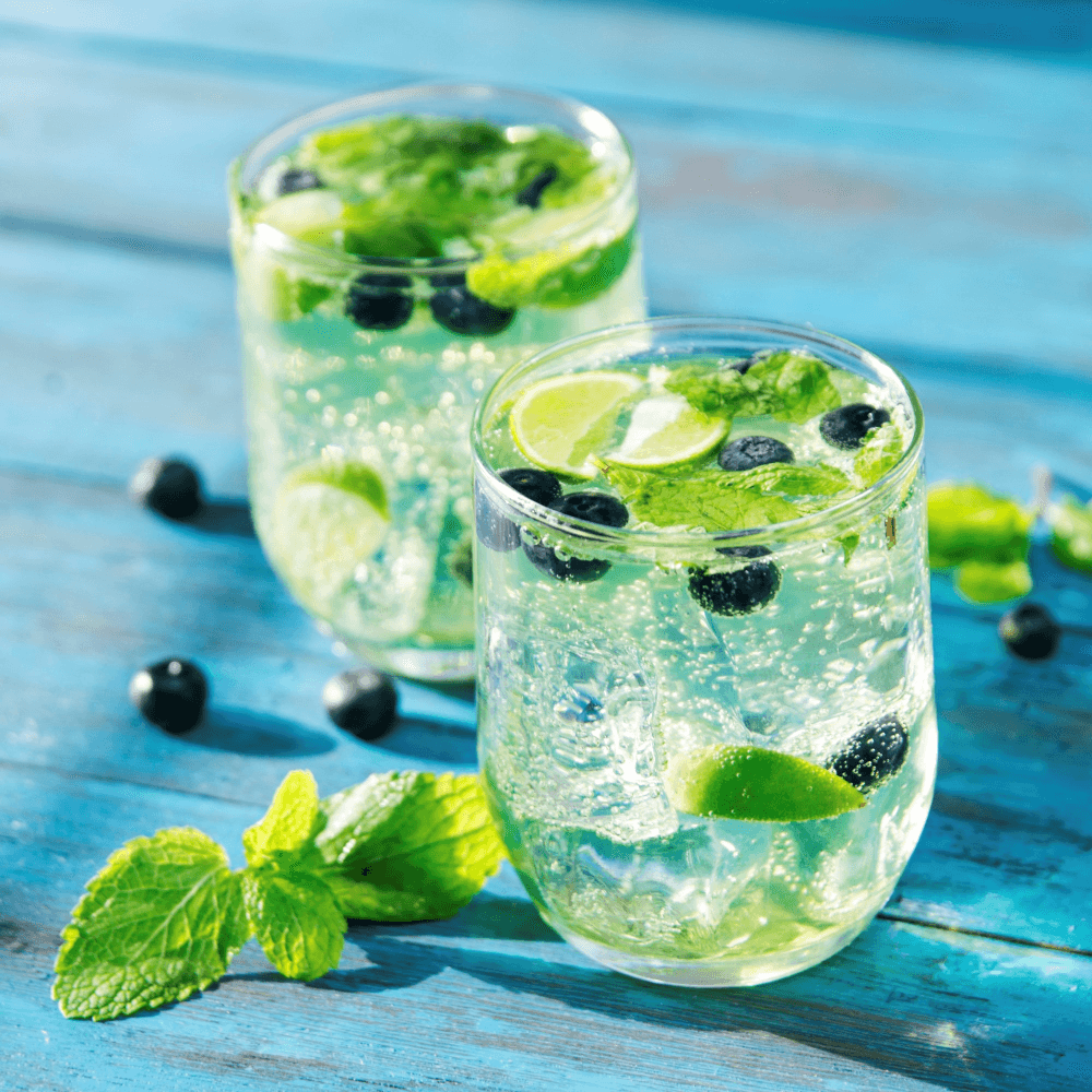 Honeymoon cocktails for two