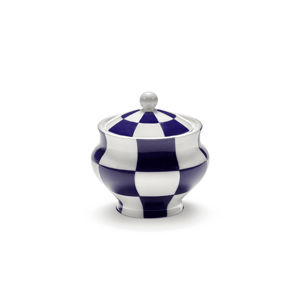 Les Objets Mouleversants by Wouters&Hend Fete des Betes Sugar Bowl, Blue