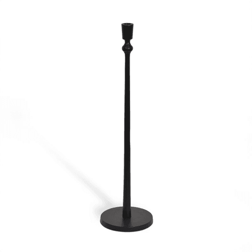 Image showing the Westcott Candlestick, H60 cm, Black product.