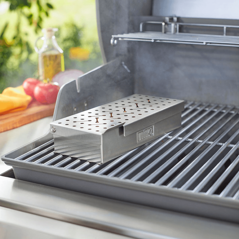 Universal Smoker box, Stainless Steel