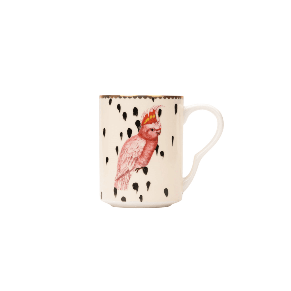 Cockatoo Mug, Cream