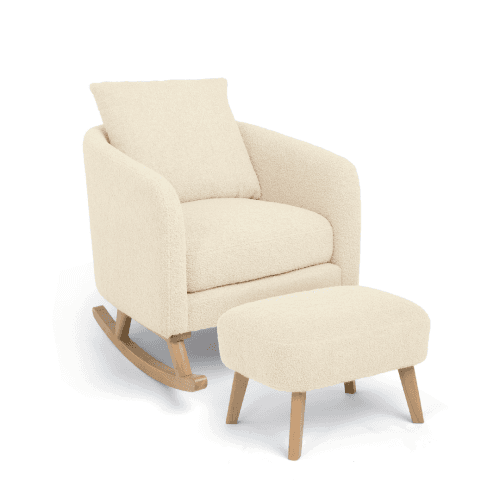 Image showing the Alma Nursing Chair & Footstool product.