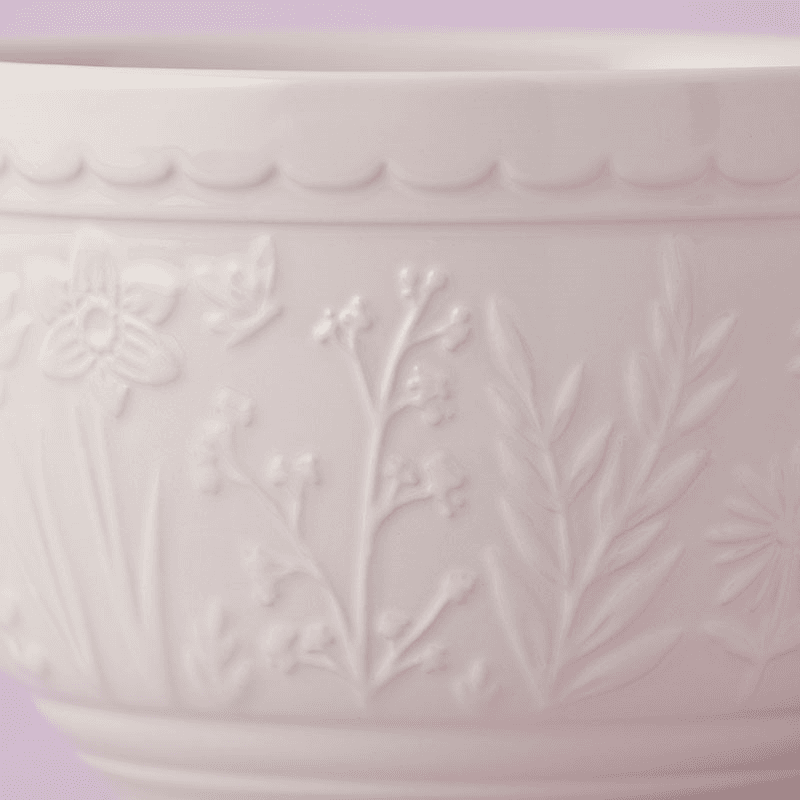 In The Meadow Batter Bowl, Cream