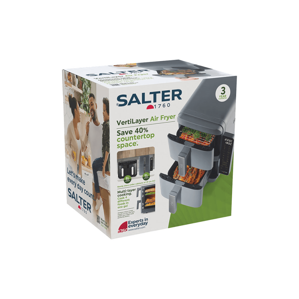 Toronto VertiLayer Stack Air Fryer, Grey