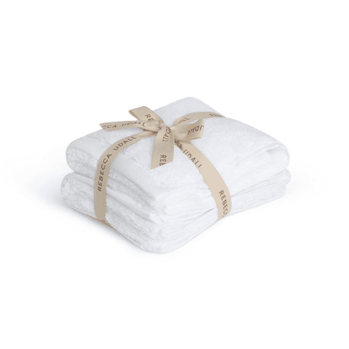 Image showing the Maria Pair of Guest Towels, Ivory product.