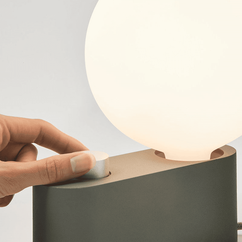 Alumina Lamp with Sphere