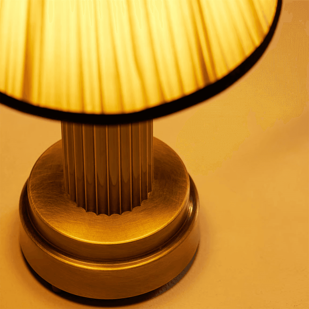Emmie Portable Lamp, Brass
