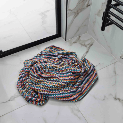 Image showing the Carnaby Stripe Bath Towel product.