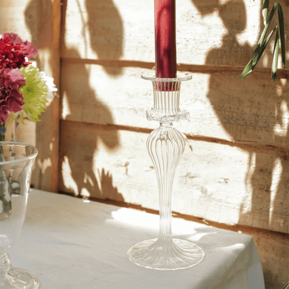 Esna Candlestick, Clear