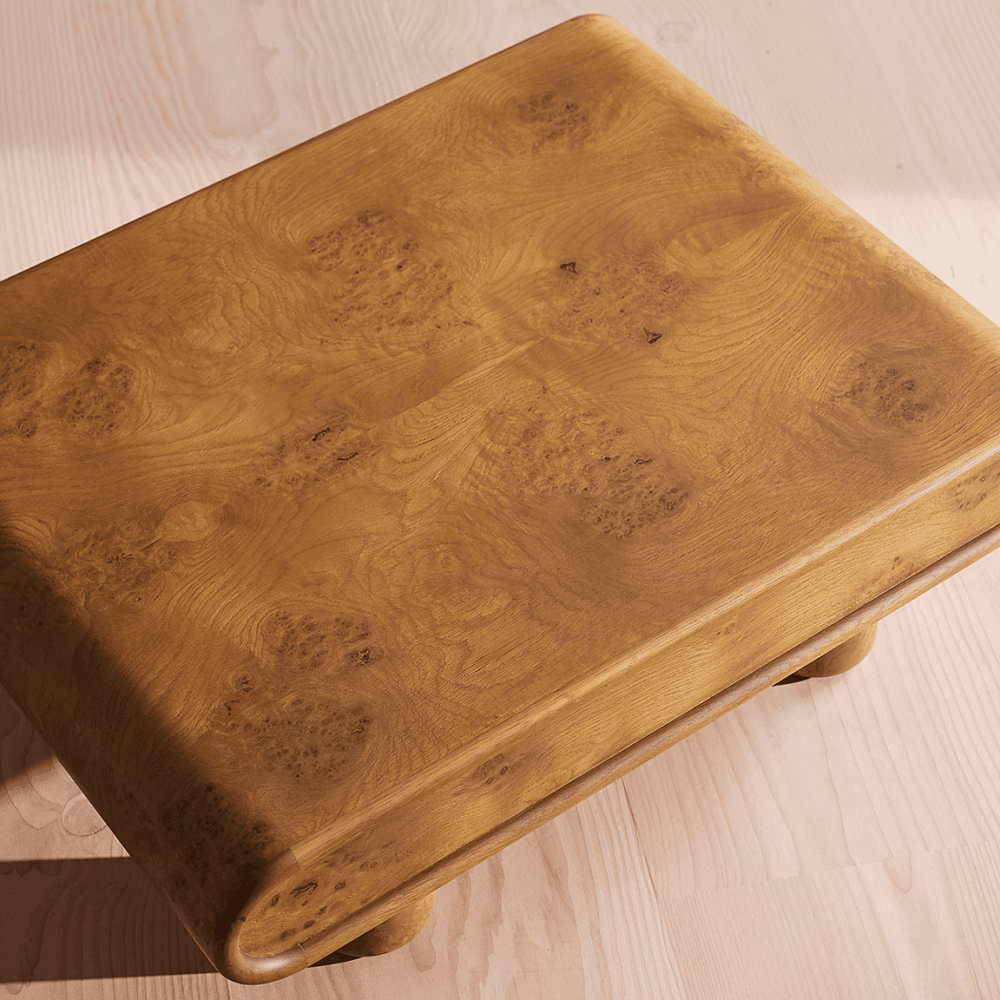 Noelle End Table, Oak
