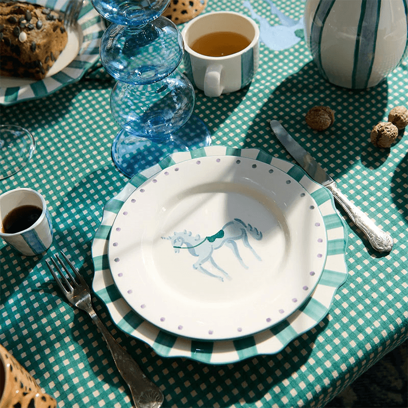 Scalloped Dinner Plate