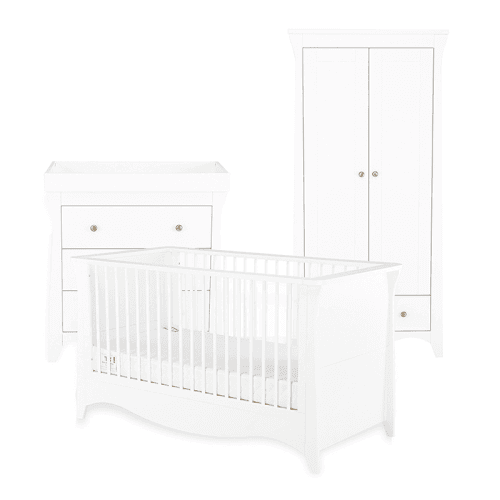 Image showing the Clara 3 Piece Nursery Furniture Set product.