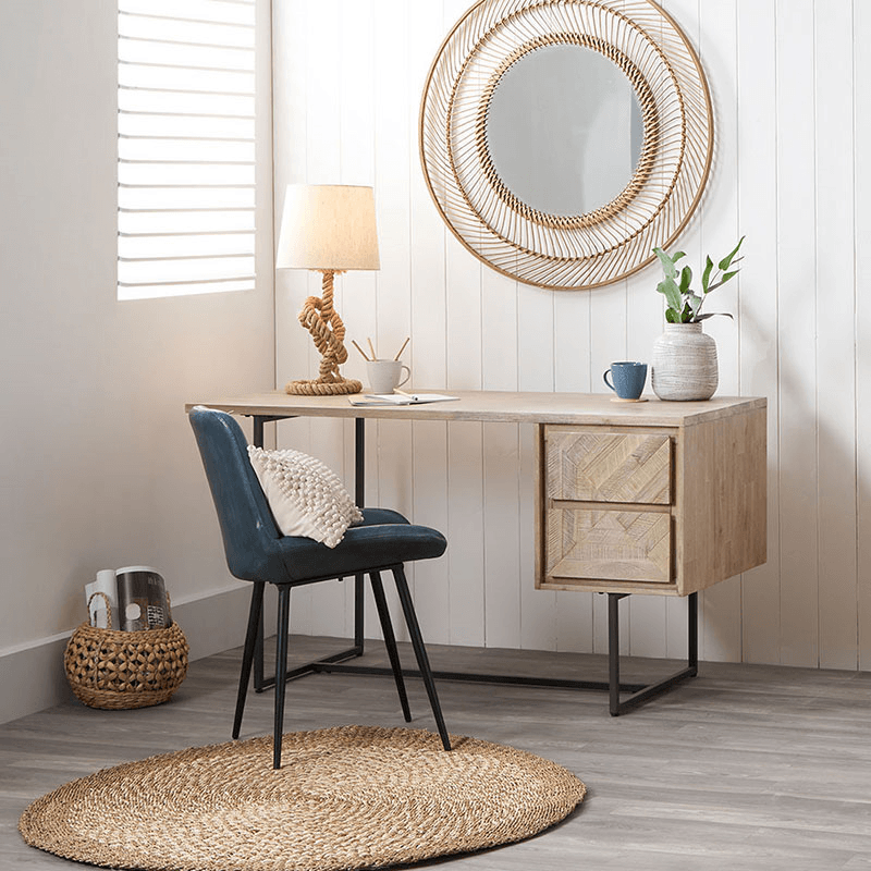Marca Desk, Acacia Wood