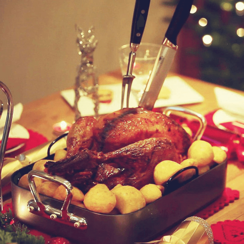 Non-Stick Roasting tin with rack, Premium