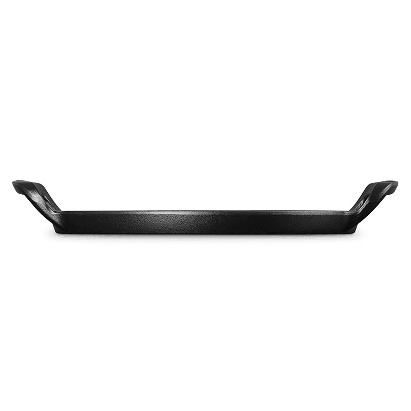 BBQ Round Pizza Pan, Satin Black