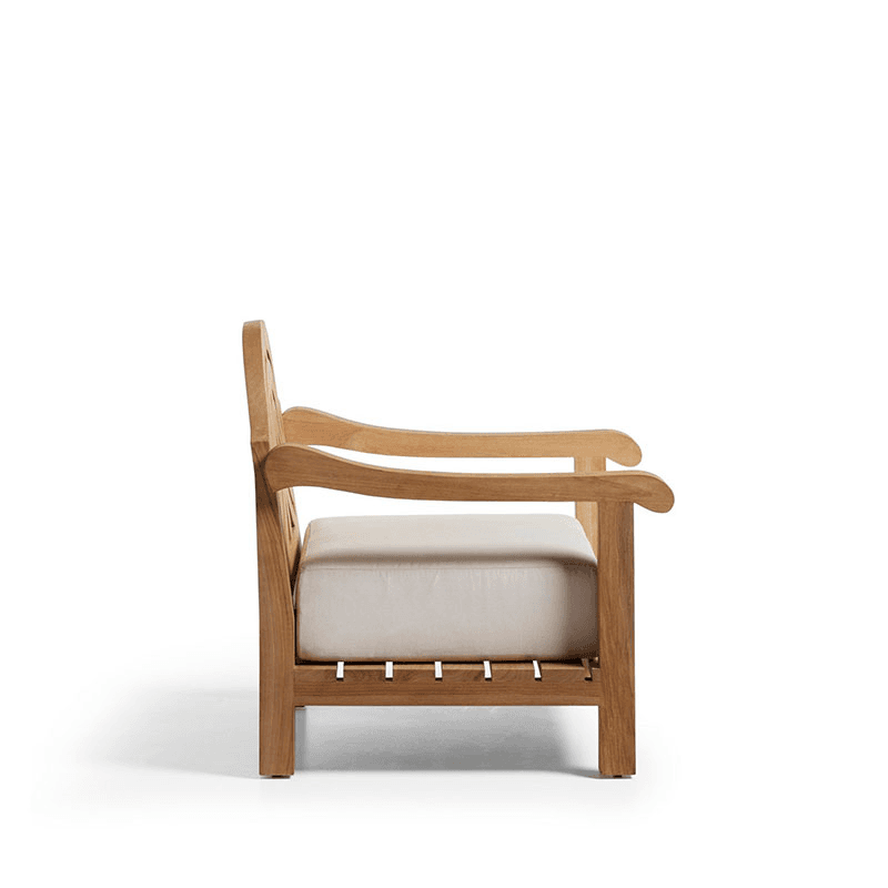 Cintra Lounge Chair, Natural Teak