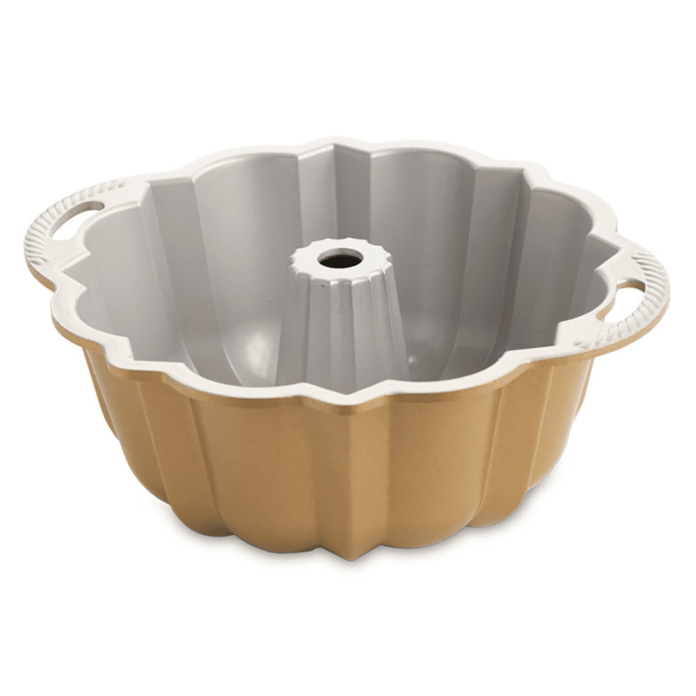 Premier Cast Anniversary Bundt Pan, Gold