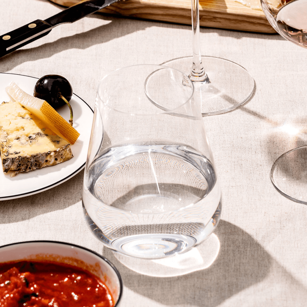 The Stemless Set of 2 Wine & Water Glasses