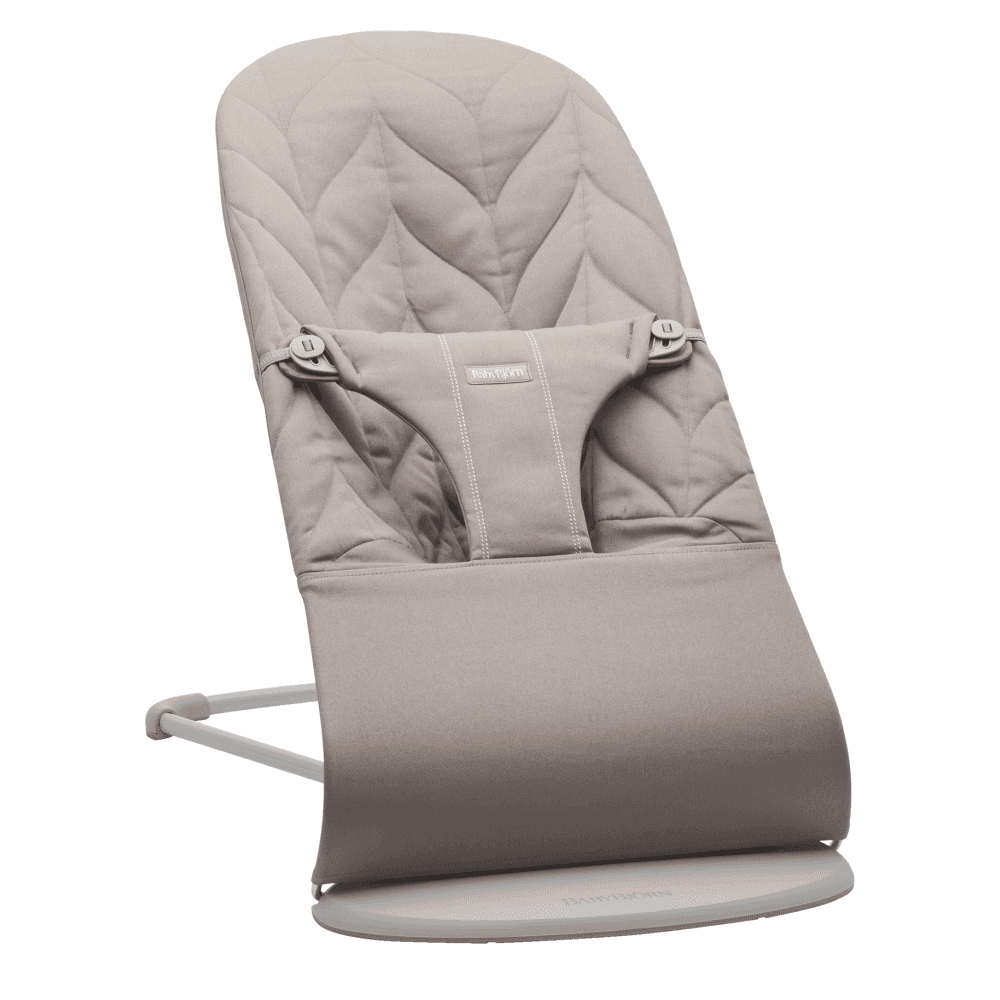 Bliss Bouncer, Woven Petal Quilt, Sand Grey