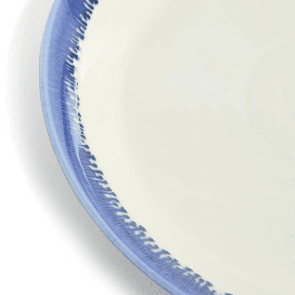 1815 Pacific Low Serving Bowl, Blue