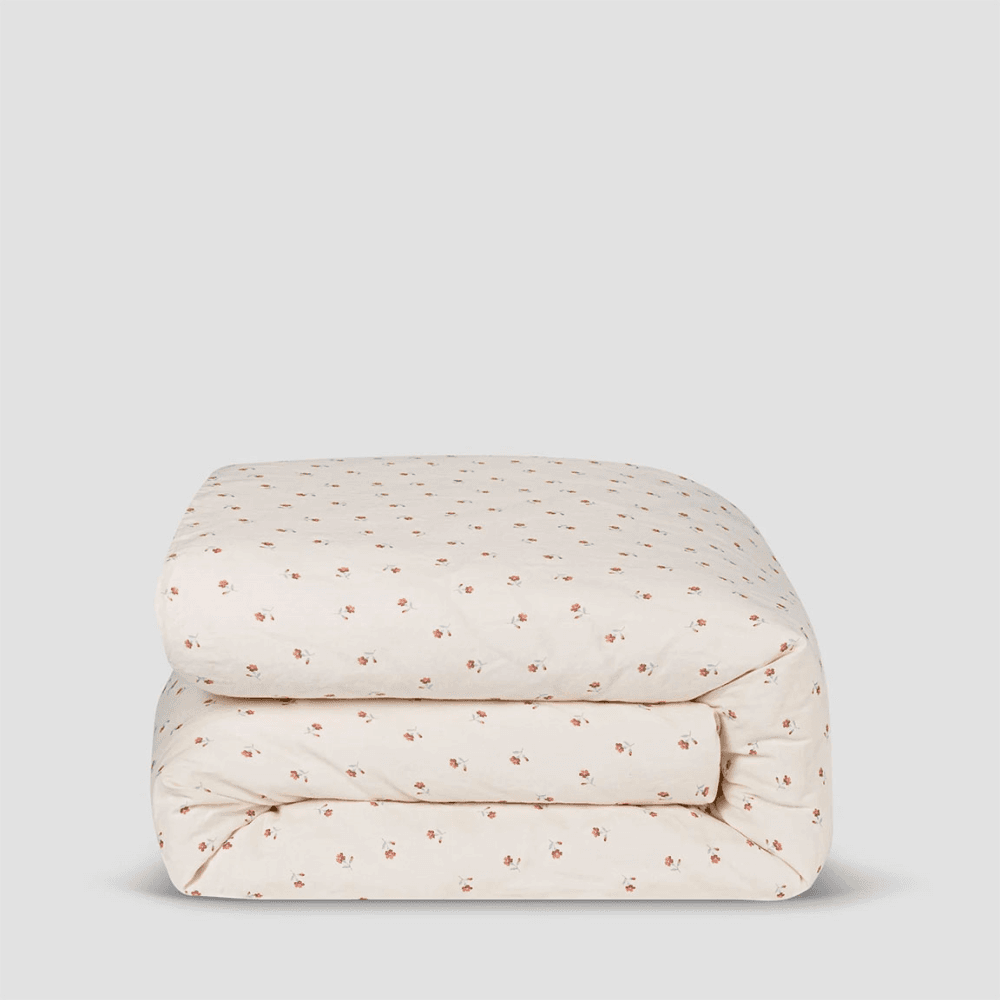 Posy Bud Linen Blend Duvet Cover