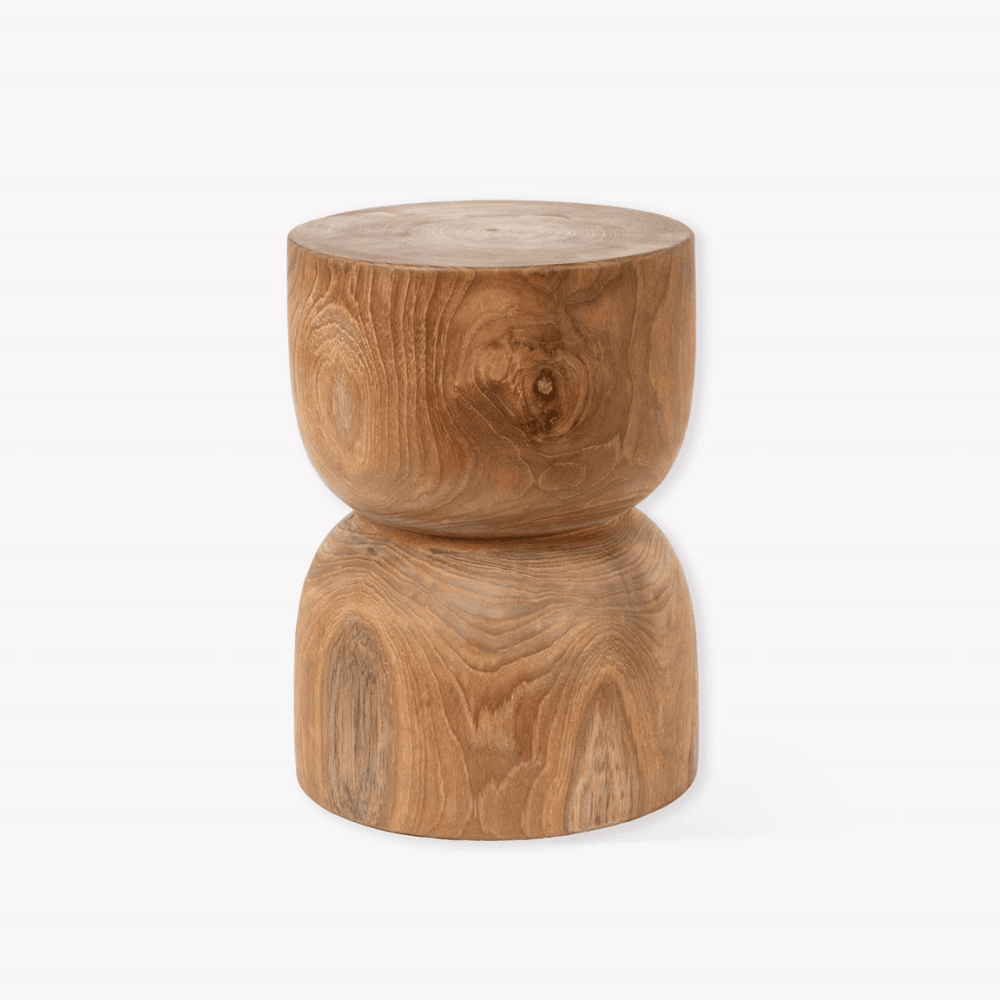 Weston Teak Side Table, Natural