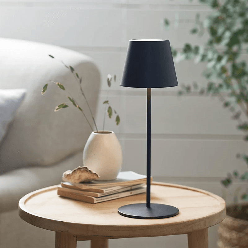 Menton Portable Lamp, Black