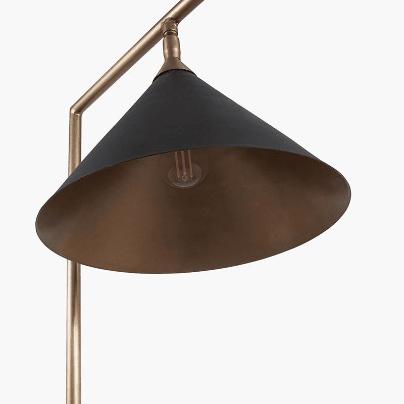 Zeta Floor Lamp, Matt Black