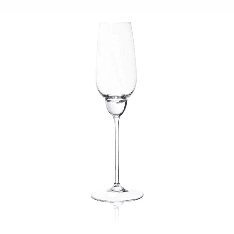 Shadows Set of 2 Champagne Glasses, Cloudless Clear