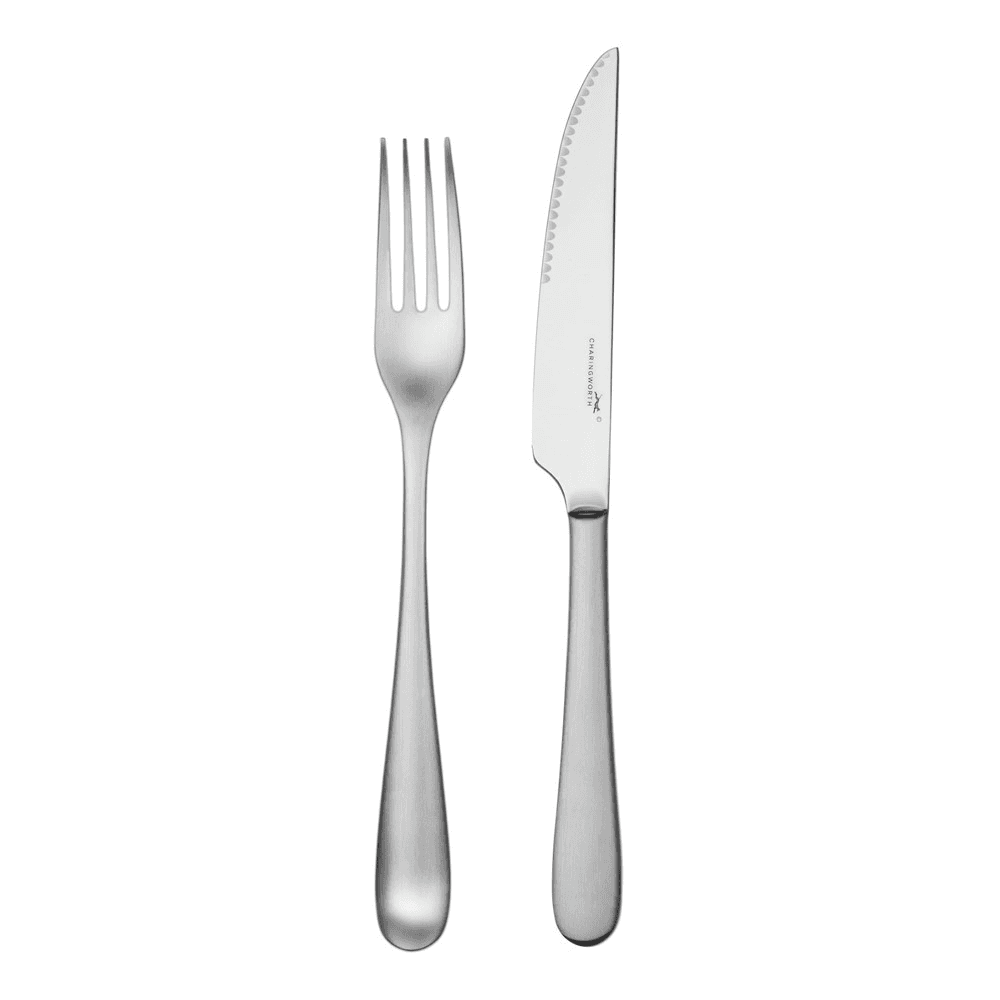 Mogano Steak Set in Wooden Giftbox, Satin