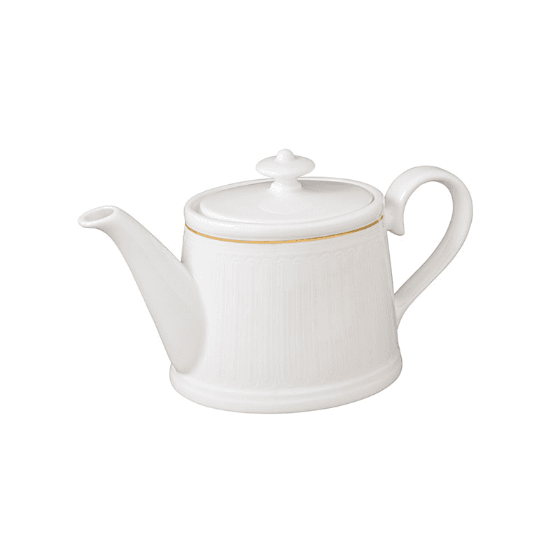 Chateau Septfontaines Tea Pot, White