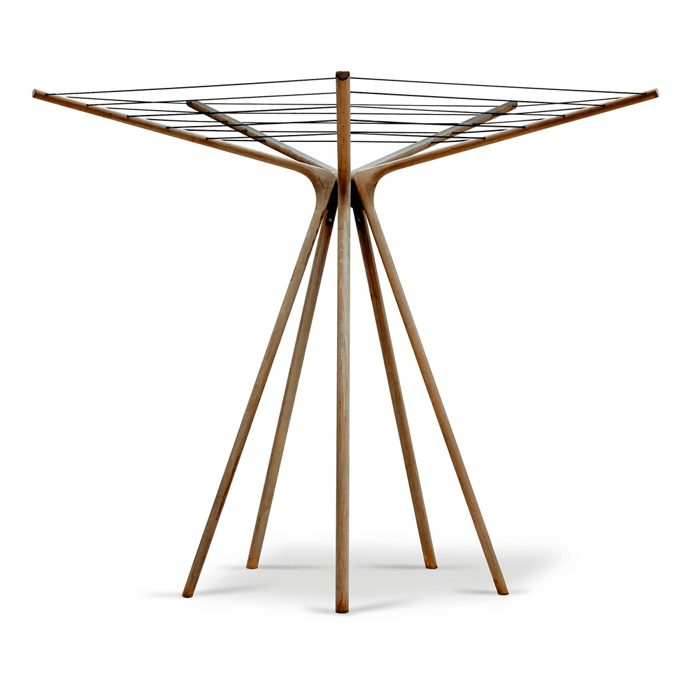 Spiderweb Drying rack, Teak