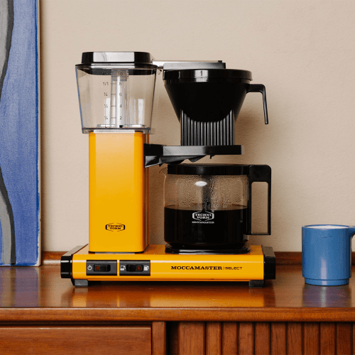 Image showing the KBG Select Filter Coffee Machine, 1.25L, Yellow Pepper product.