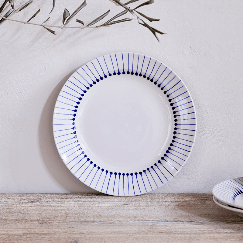 Iba Side Plate, Indigo