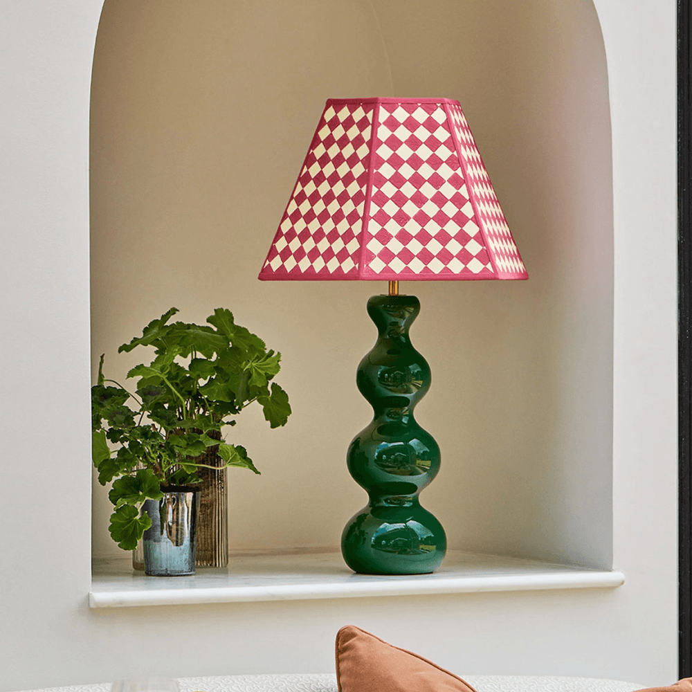 Wobster Rechargeable Table Lamp, Green