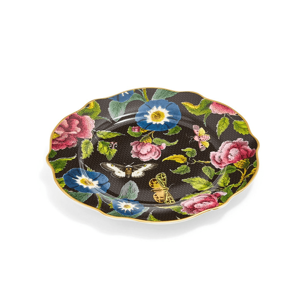 Creatures of Curiosity Set of 4 Cake Plates, Multi