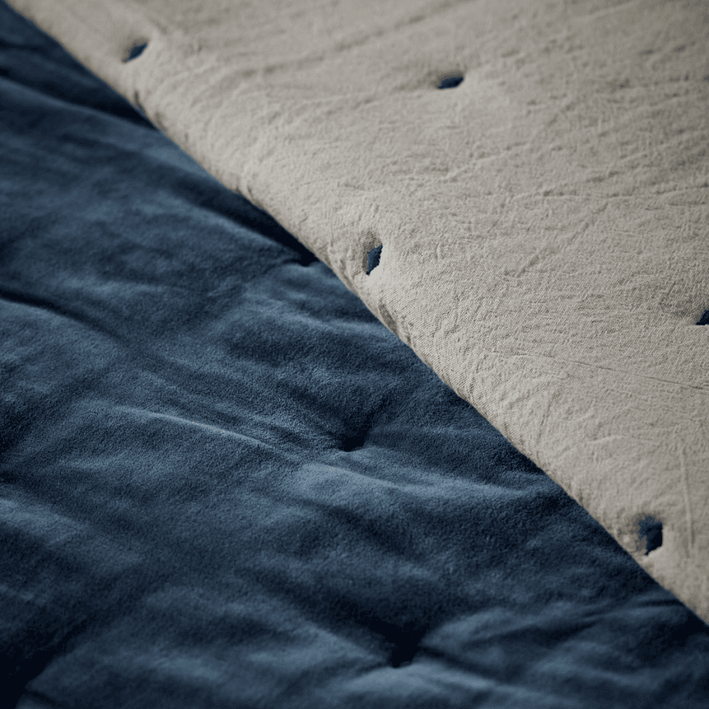Reversible Velvet Quilt