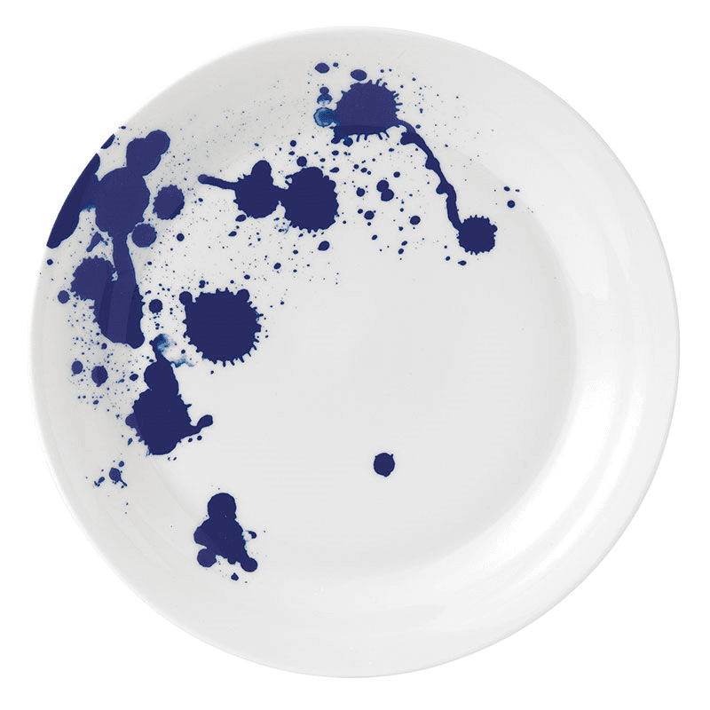 Pacific - Splash Dinner Plate, Blue