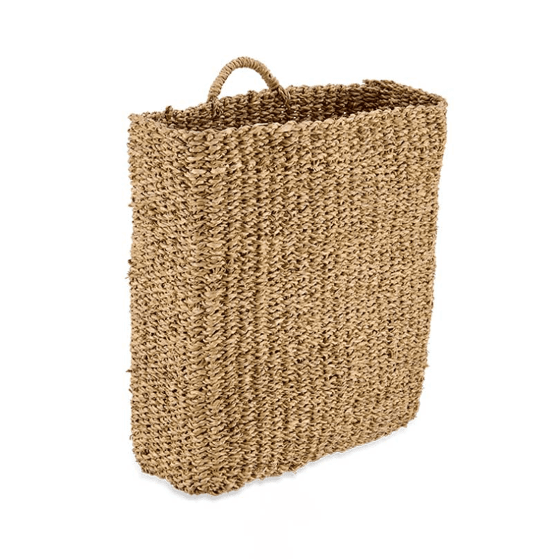 Putlar Seagrass Wall Hung Basket, Natural