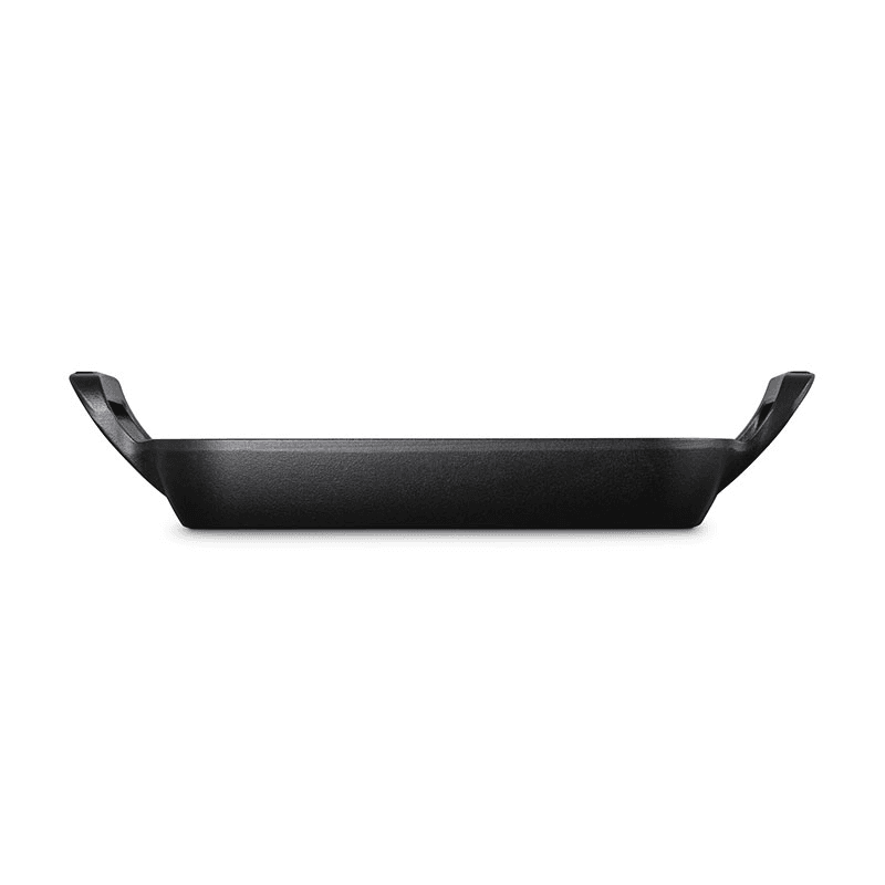 BBQ Square Grill Cooking Basket, Satin Black