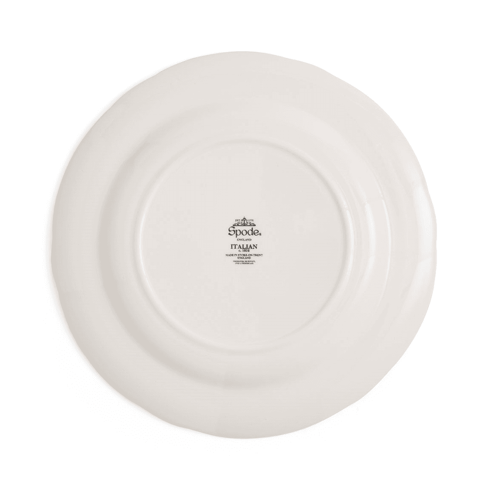 Heritage Italian Set of 4 Dinner Plates, Green