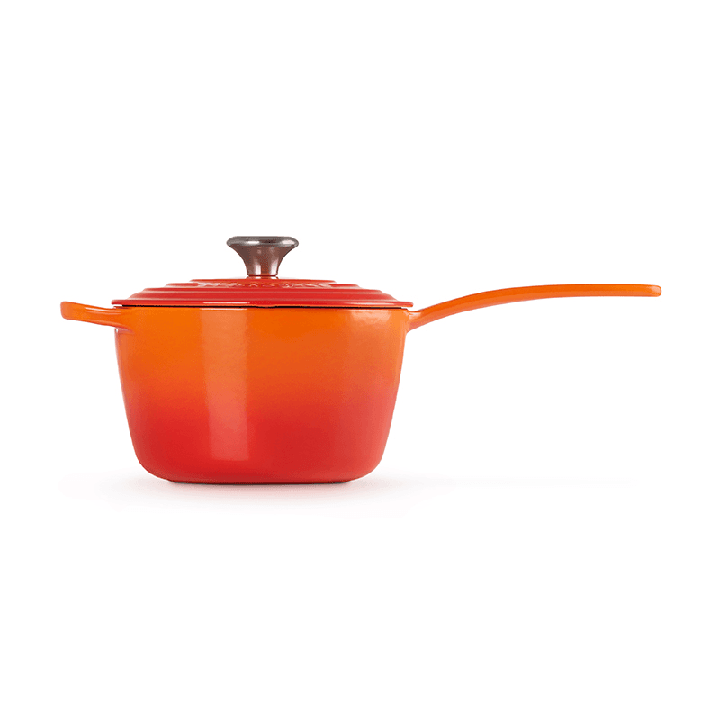 Signature Cast Iron Saucepan