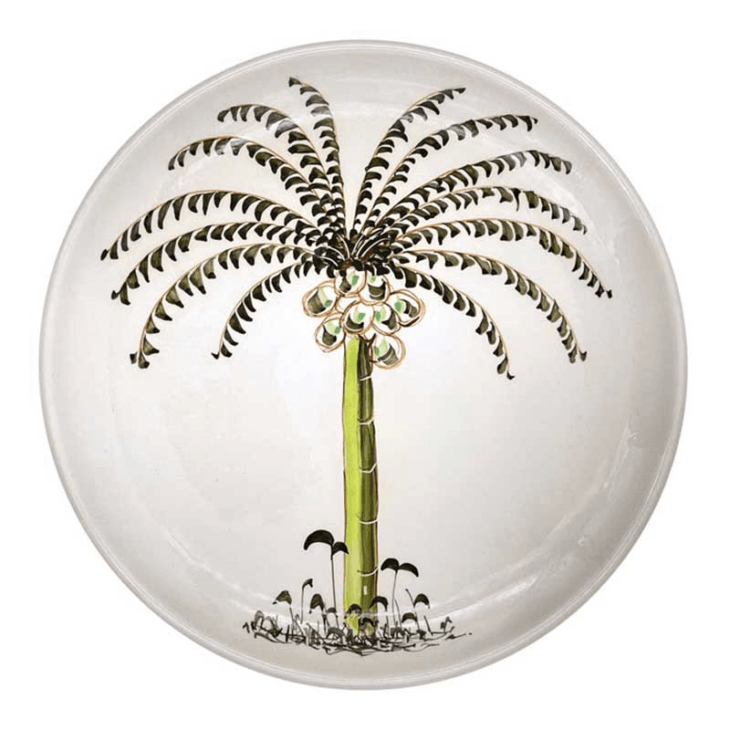 Palm Charger Plate, Multi