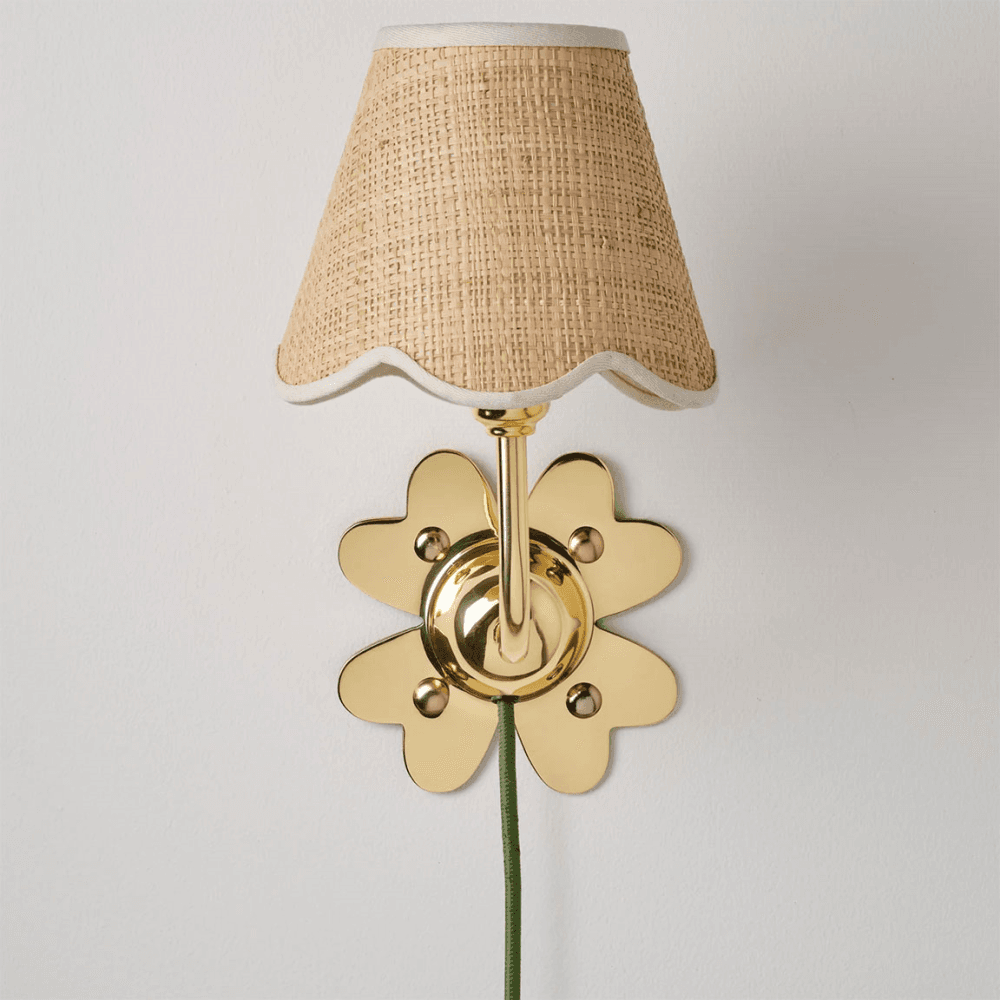 Clover Plug In Wall Light