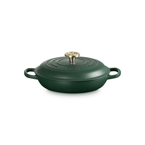Image showing the Signature Cast Iron Shallow Casserole, Forêt product.