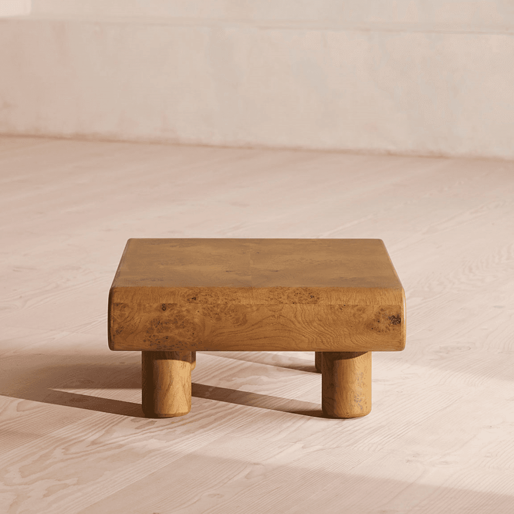 Noelle End Table, Oak