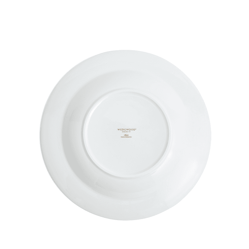 Helia Rimmed Soup Plate, Mint Green